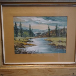 František Horký (1879-1936) Krajinka na Vysočině