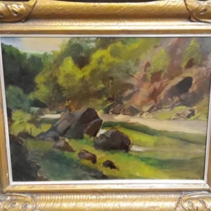 Václav Rabas (1885-1954) Cesta mezi skálami 1943