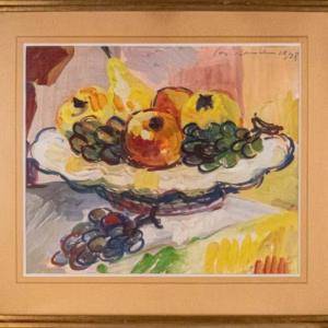 Jan Bauch (1898-1995) Zátiší s ovocem 1948