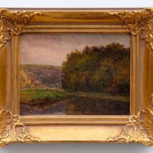 Josef Holub (1870 - 1957) Les u jezera 1927