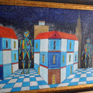 František Hudeček (1909-1990) Město